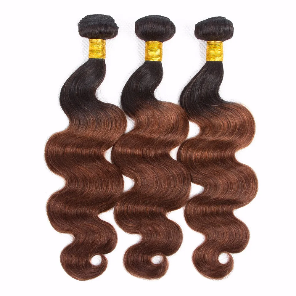 Ed Body Wave Human Hair Bundles 1b 33 Reddish Brown Human Hair Bundles Brazilian Hair Weave Bundle Human Hair Extensions