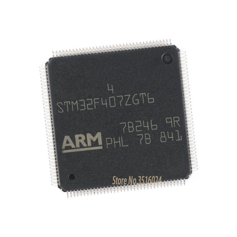 

1 шт./лот STM32F407ZGT6 LQFP144 STM32F407 STM32 STM32F Новый микроконтроллер 100% оригинальный электронный