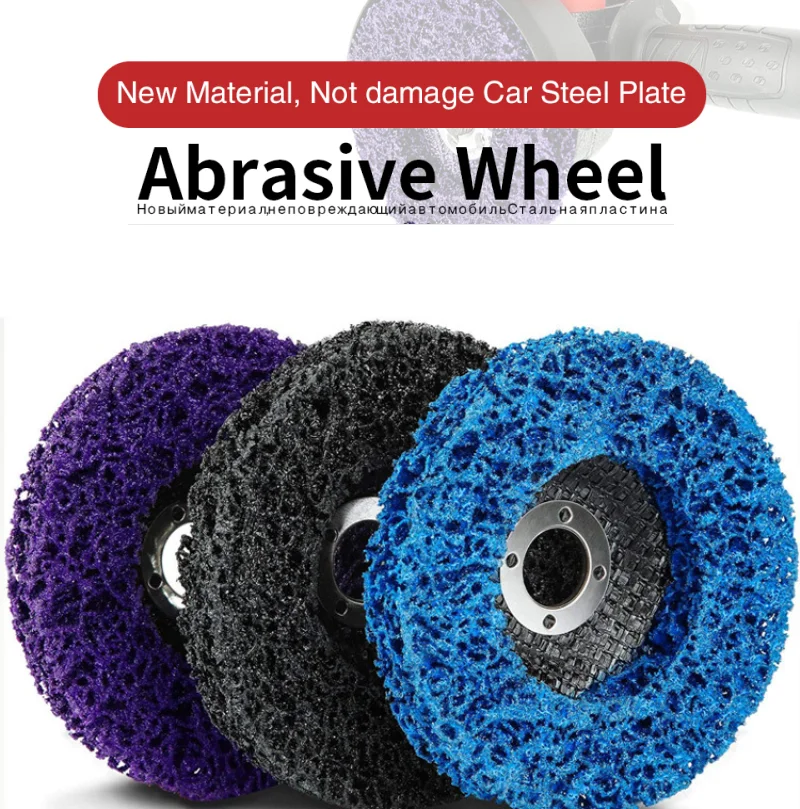 

Automobile Paint Removal Wood Plastic Nylon Polishing Wheel Stainless Steel Metal Grinding Plate Black Diamond Grinding Plate
