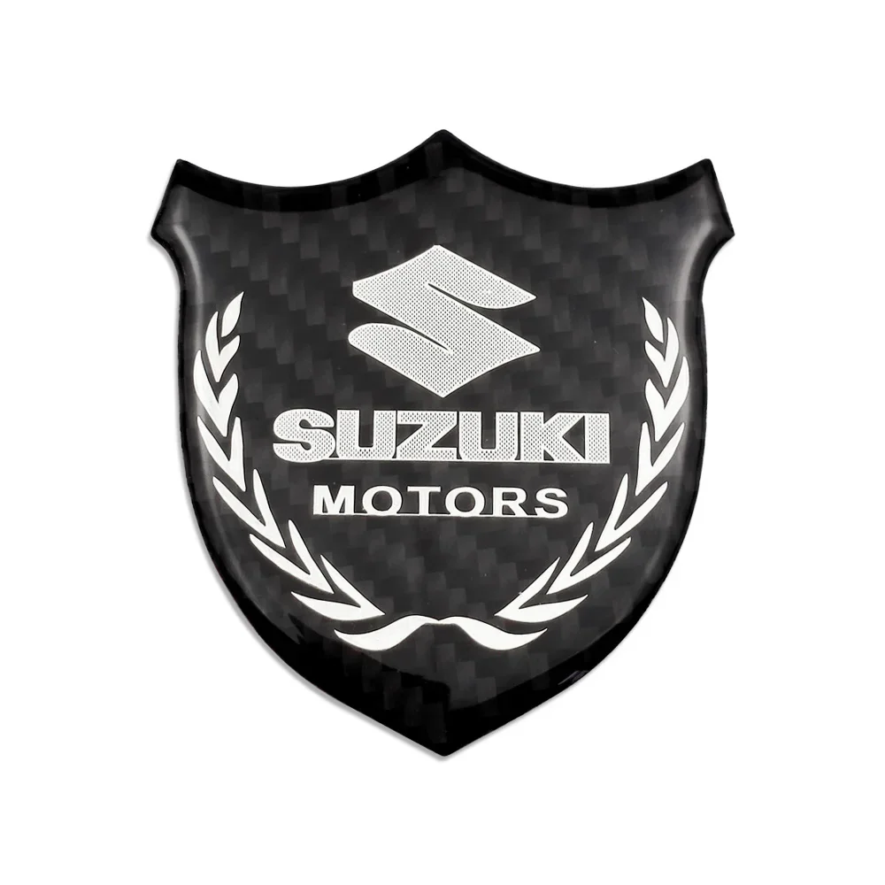 

1 шт. 3D автомобильная эмблема из углеродного волокна, задняя наклейка на заднюю дверь для Suzuki Swift SX4 s cross Jimny Samurai Vitara xl Alto Shield, значок