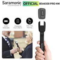 saramonic blink500 pro hm handheld microphone holder for blink500 pro interviews news reporting events speech applications vlog