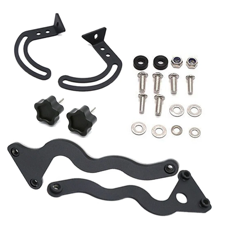 

Additional Windshield Windsn Reinforced Bracket Mount For BMW R1200GS LC /Adv. R1250GS R 1250 GS Adventure