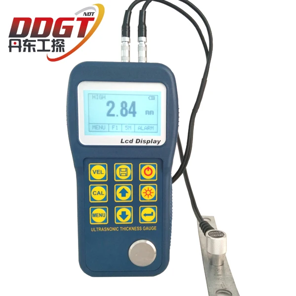 

NDT Portable Ultrasonic Thickness Gauges 0.75-300mm measure range DGT-TG140