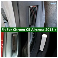 lapetus front hood bonnet control button protector cover trim garnish moulding for citroen c5 aircross 2018 2022 accessories