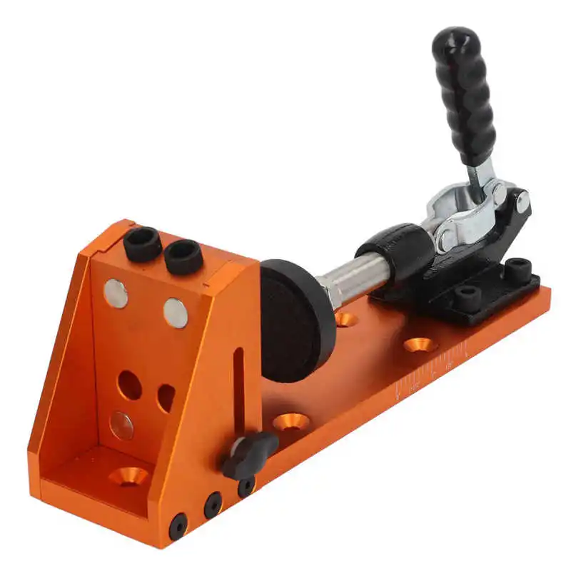 

Drill Guide Pocket Hole Jig Easy Drilling with Scale for DIY