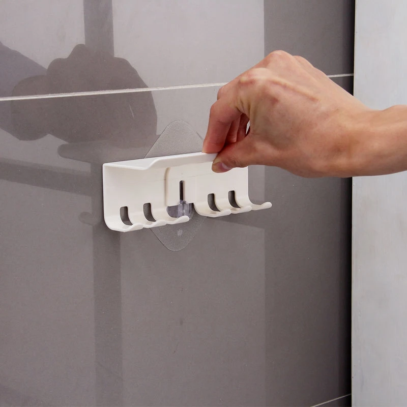 Держатель для зубных щеток настенное крепление волшебная наклейка семейный