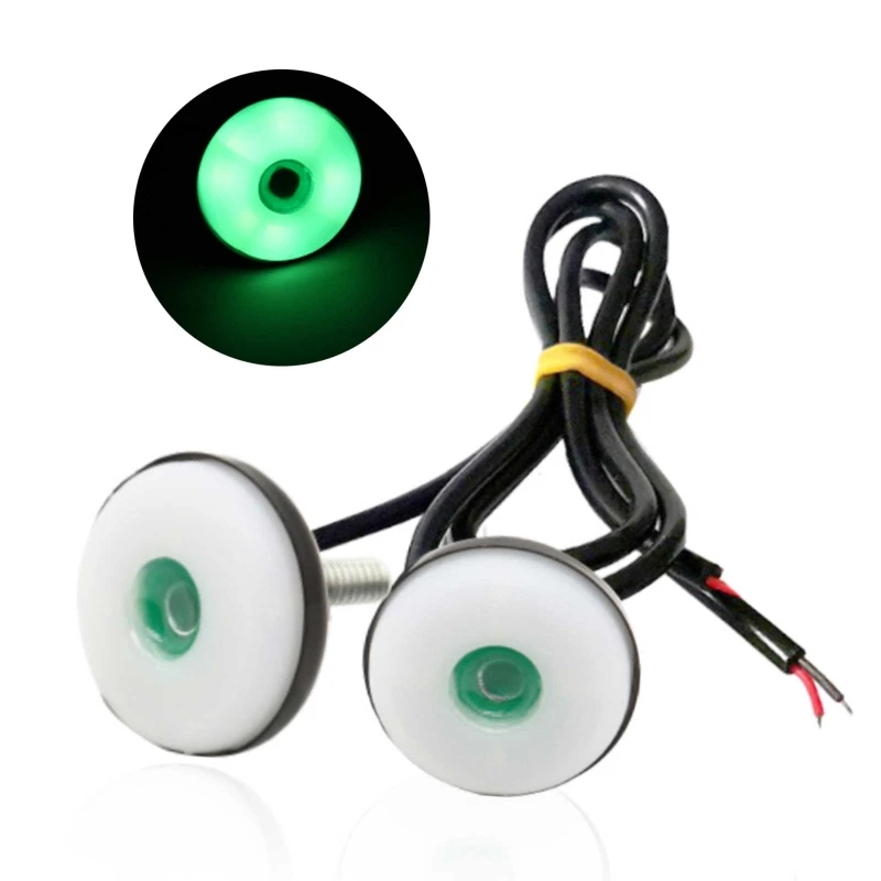 

Motorbike LED Fog Tail Brake Car Eagle Eye License Plate Light GTWS