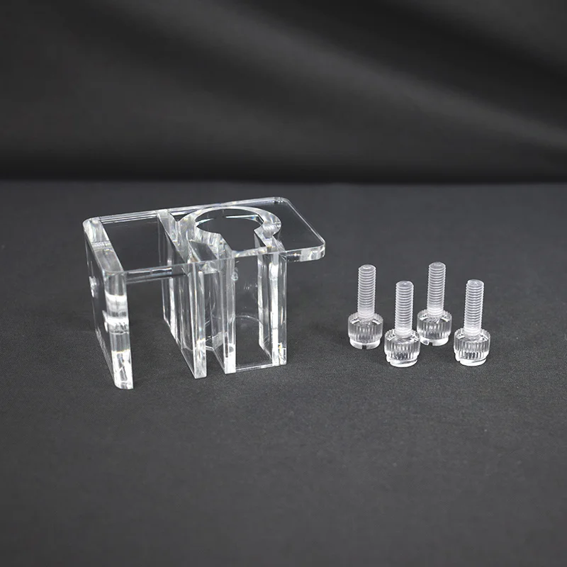 Акриловые зажимы для водопроводных труб аквариум стеклянная труба впускной