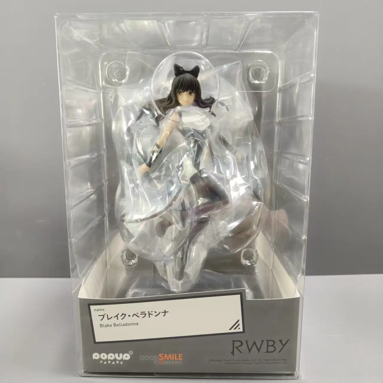 Фото Оригинальная абсолютно новая фигурка GSC Pop Up Parade RWBY Blake Belladonna, модель, коллекционный подарок, аниме-фигурка №1