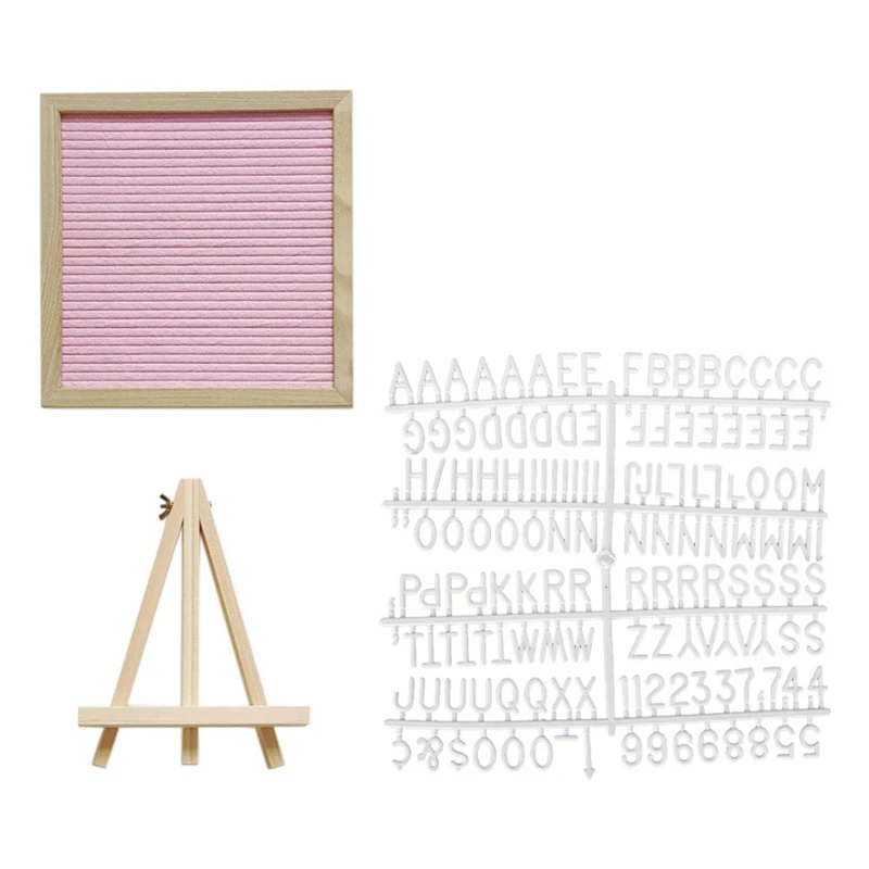 Пробковая доска 10x10 дюймов Настенный декор фетровая для письма из дуба сообщений