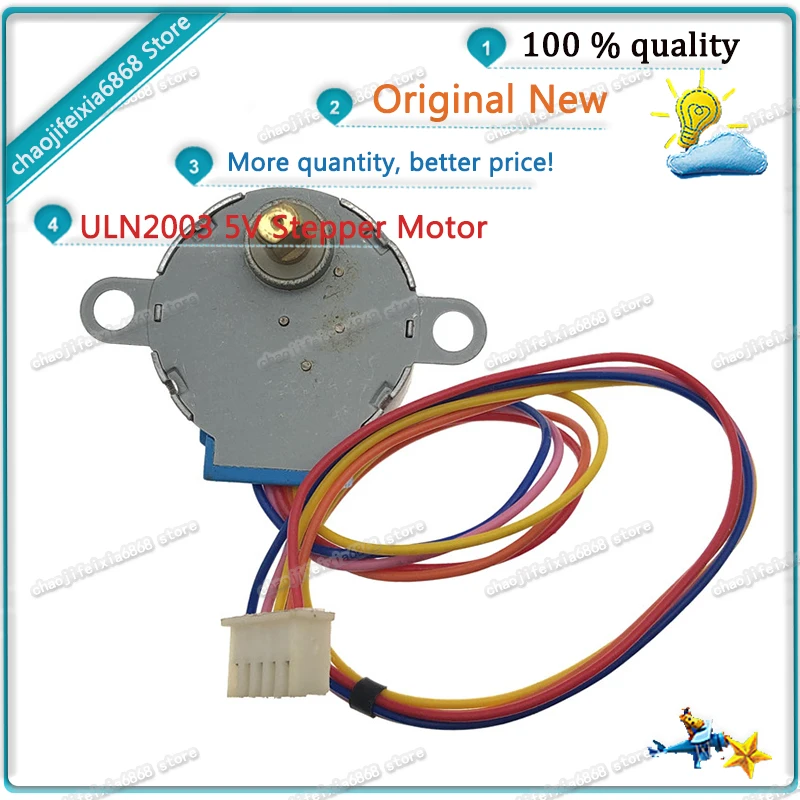 1 шт./лот! ULN2003 высокомощный приводной шаговый двигатель 5 в 4-фазный 5-проводной