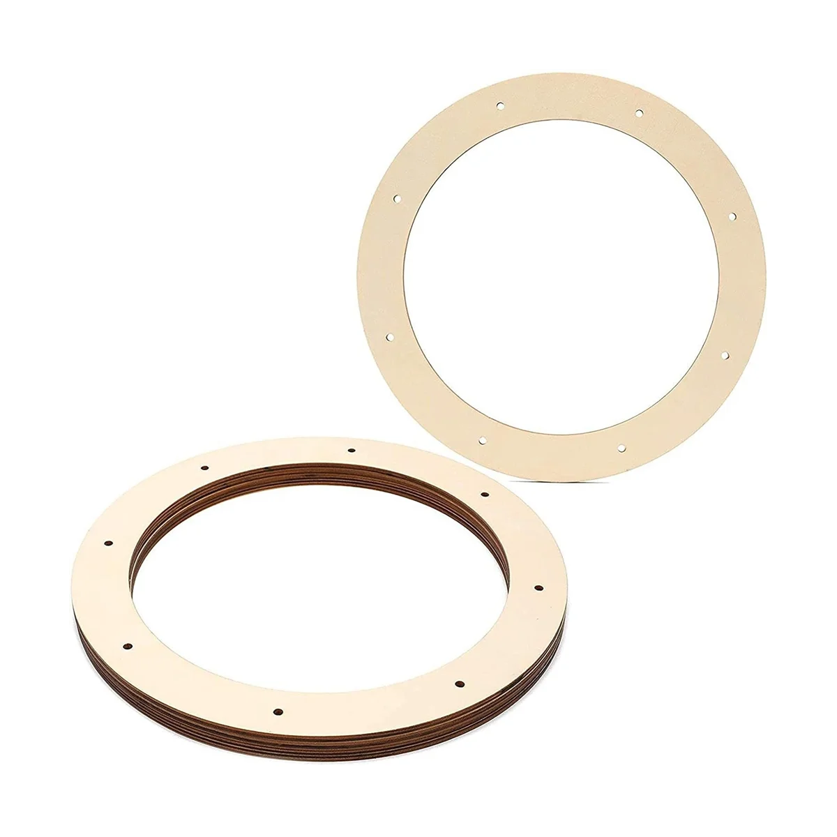 4 шт. деревянный венок рамка поделки сделай сам Рождество Пасха праздничный