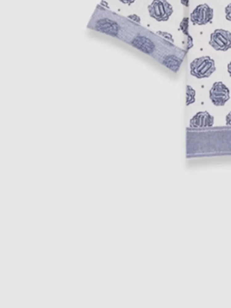 

Women Short Sleeve Turn-down Collar Single Breasted Sweater Coat or Sleeveless Vest or A-line Mini Skirt Logo Print Knitwear Set