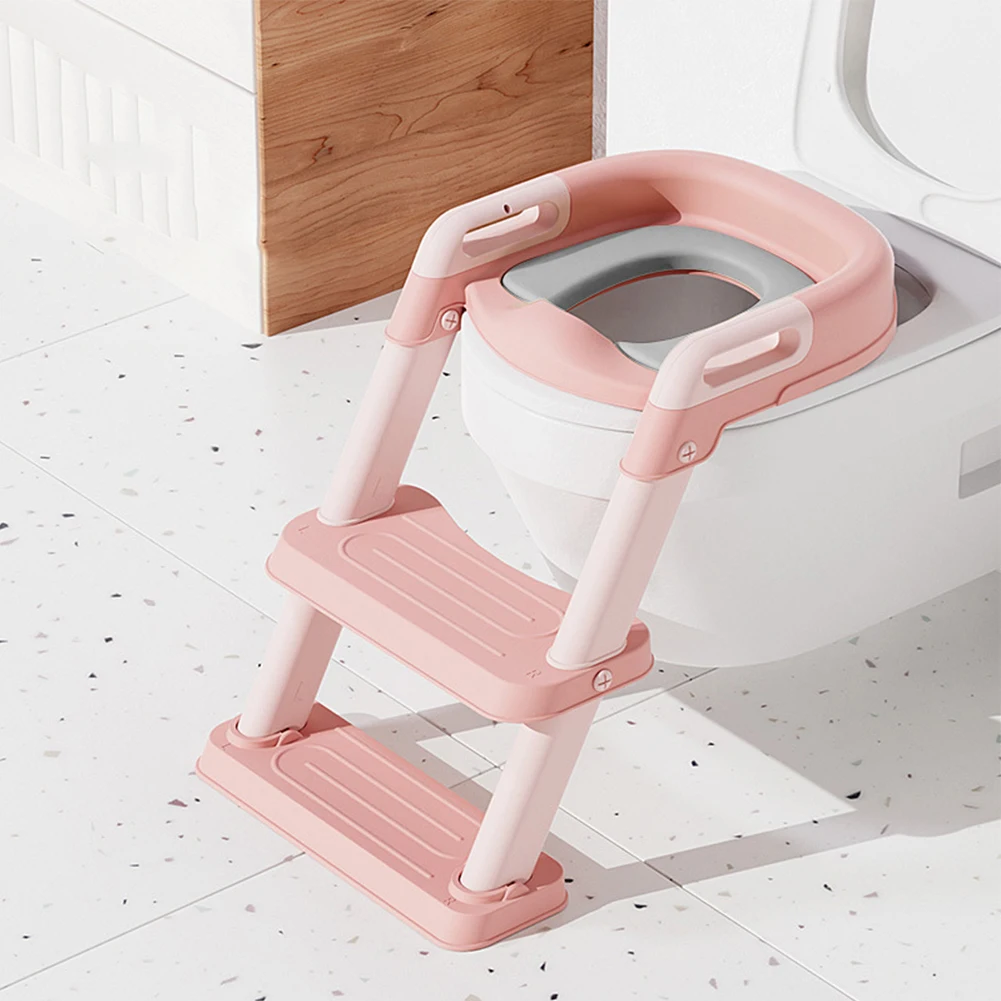 Step Stool Splash Guard For Boys Girls