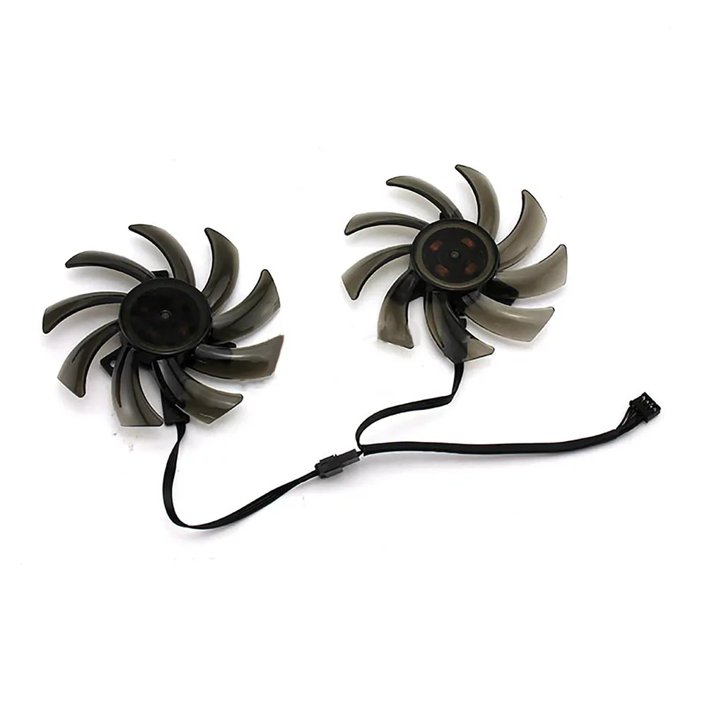 Вентиляторы охлаждения радиатора для Palit GTX1060 1070 P106-100 GA91S2U/FDC10H12S9-C графической карты.