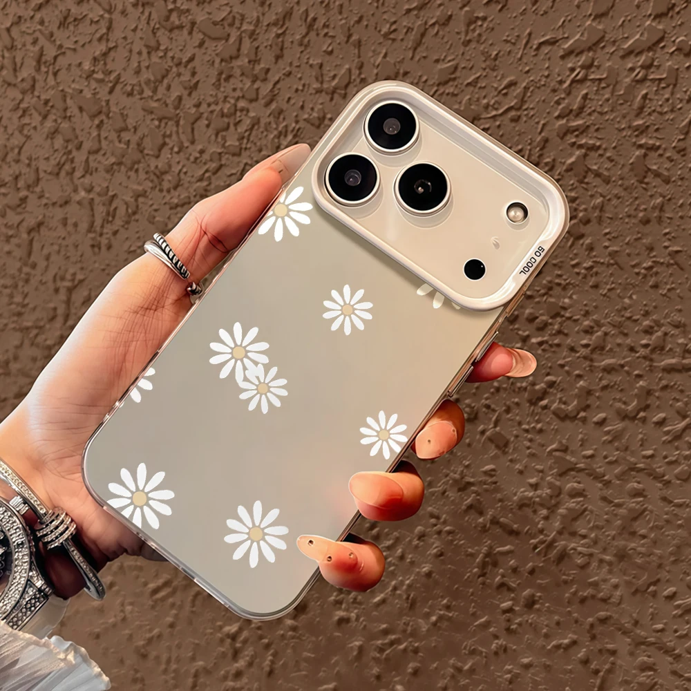 Фото Чехол для телефона Cottagecore Daisy для iPhone 17 Pro Max 15 16 14 13 12 11 Pro Max 8 Plus XR 17E Air, матовый, жесткий, противоударный, IMD №3