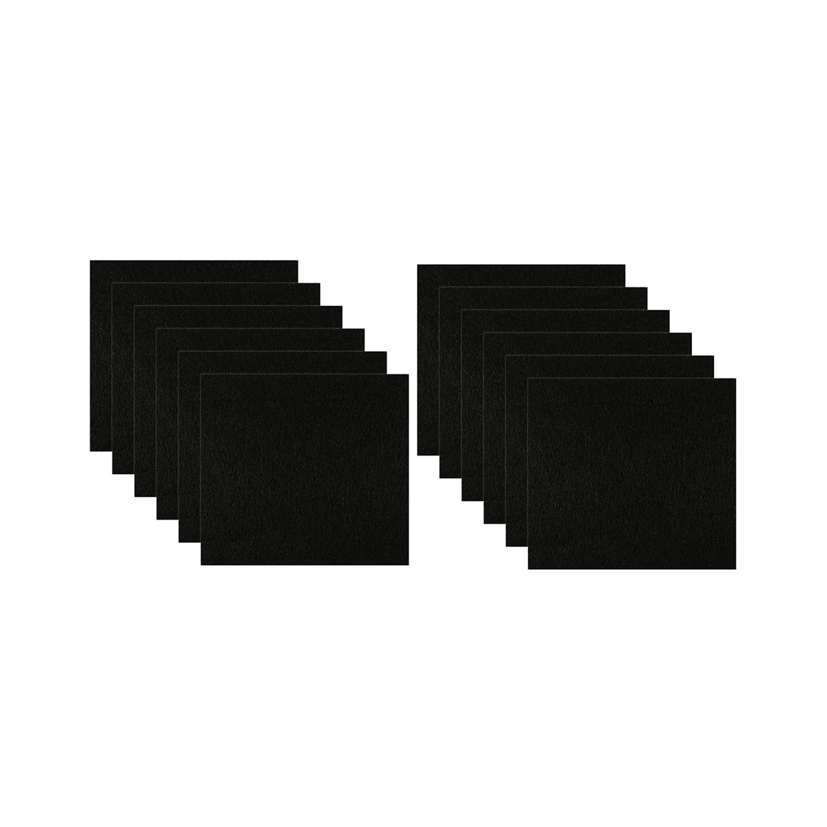 

12PCS Activated Carbon Filter Cat Litter Box Charcoal Filter Cat Litter Pan Filter Suitable for Cat Litter Box