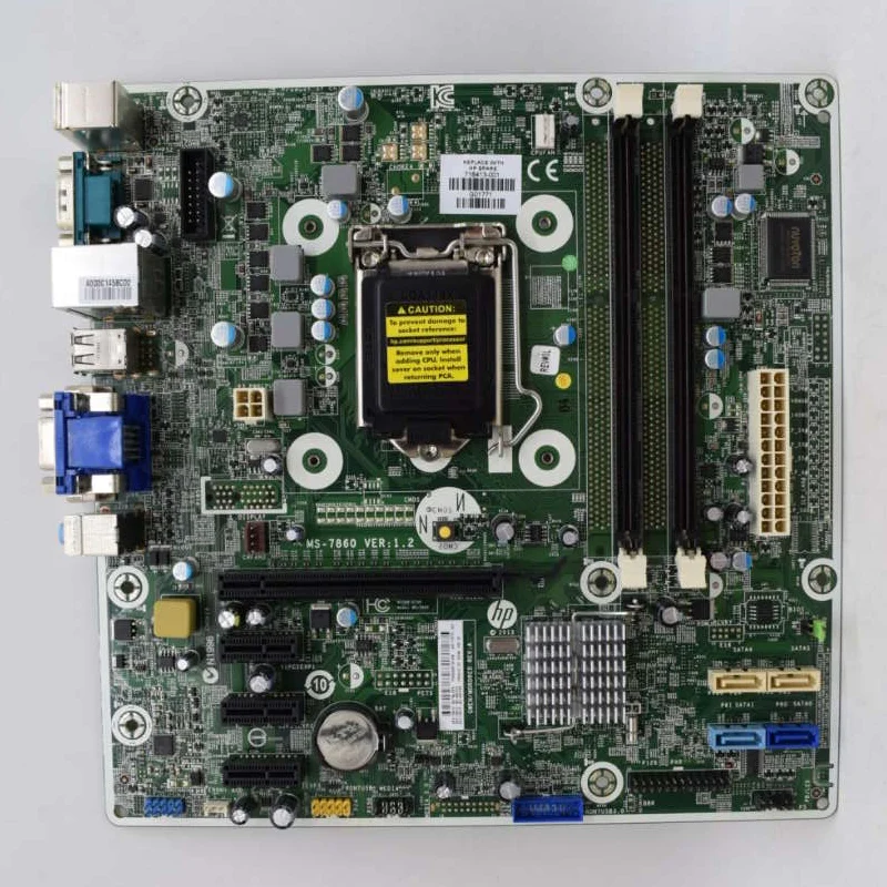 

Для HP 400 G1 G2 MT материнская плата MS-7860 718775-001 LGA 1150 Intel H81 DDR3 USB2.0 оригинальная десктопная материнская плата