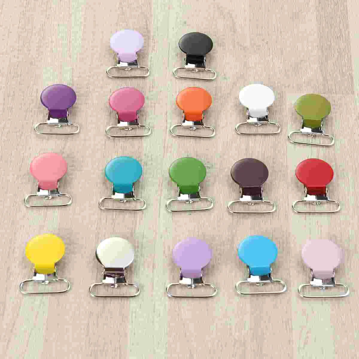 

17pcs Simple Garment Suspender Clips Holder Clips Craft Clips for DIY Making