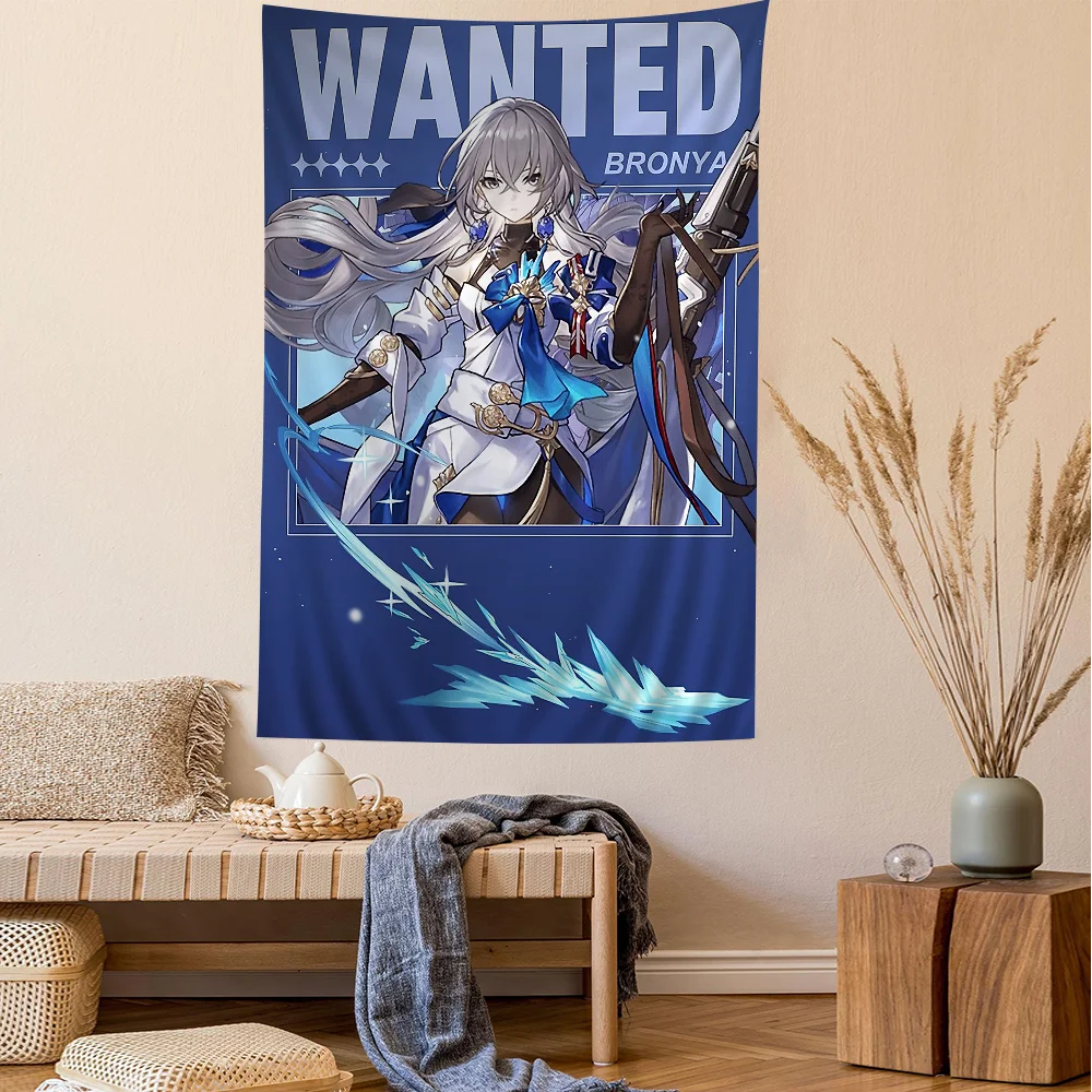 Honkai Star Rail висит богемный гобелен Таро хиппи настенные коврики домашний декор в