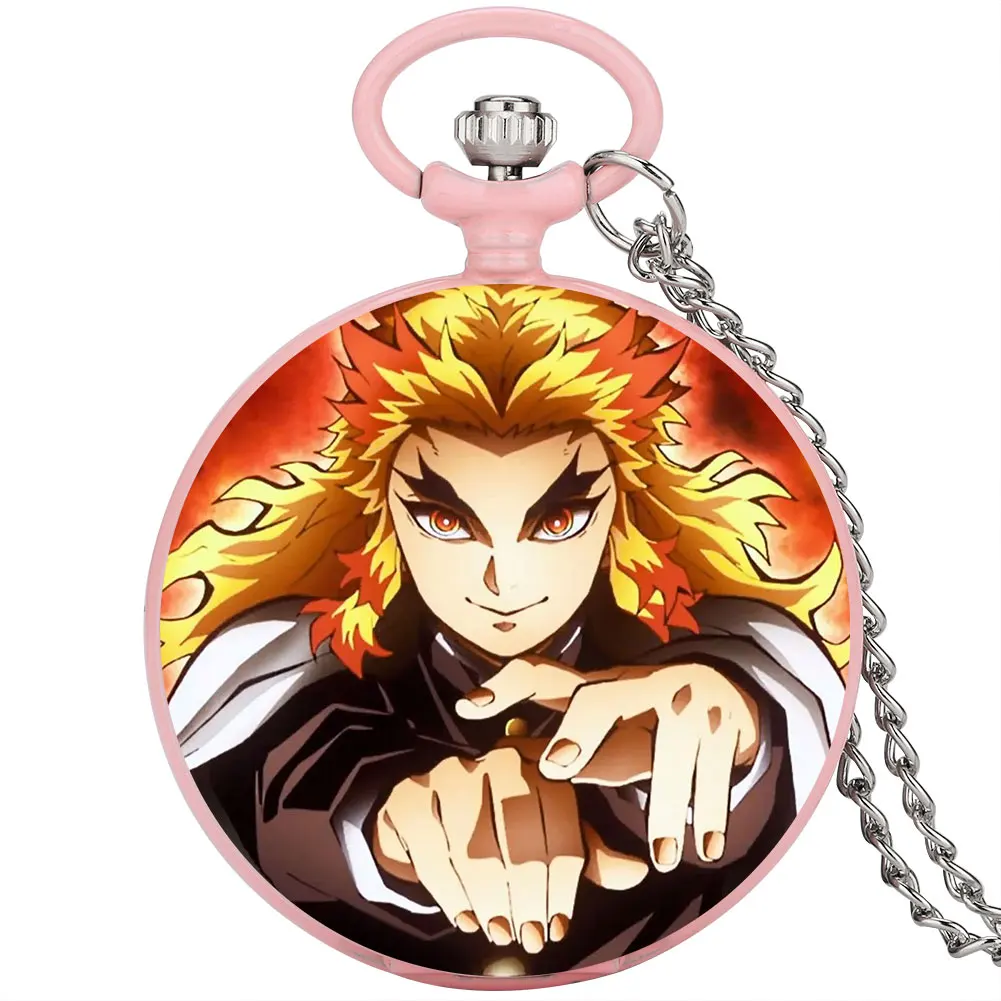 

Unique Present Roman Digital Girl Quartz Pocket Watch with Slim Chain Animation Theme Lovely Women Pendant Clock Can Customized
