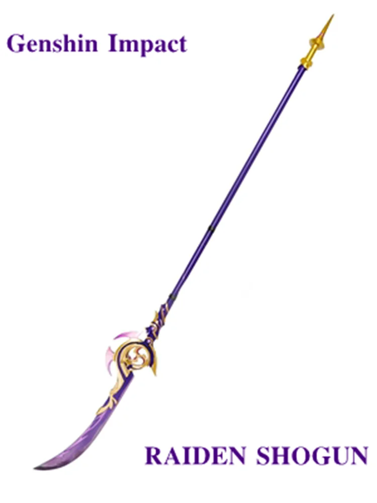 

Игрушка для косплея RAIDEN SHOGUN Polearm, 1,8 м, из смолы, подарок на Новый год 2023