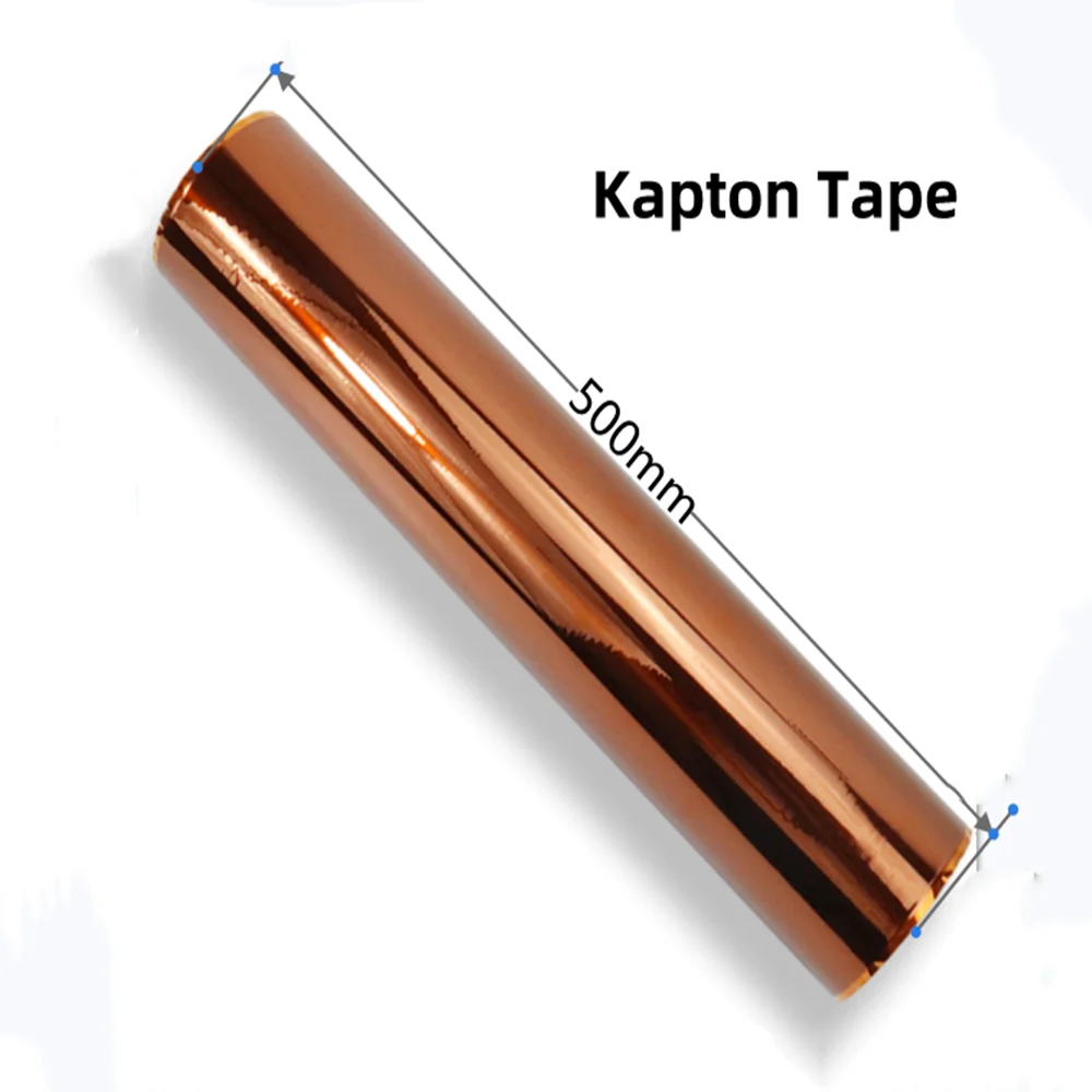 

500mm*33m High Temperature Heat Resistant Kaptone Tape Polyimide Film Adhesive Tape