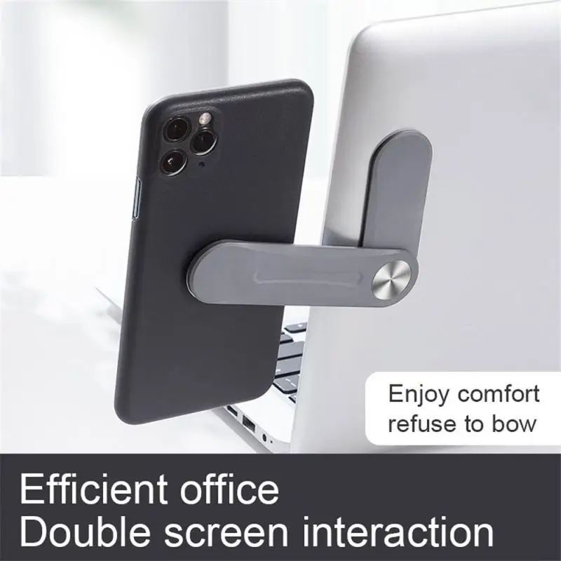 

Extension Support Phone Support Holder Portable Desktop Pc Ponitor Support Holder Folding Bracket Hot Sale For Iphone Smartphone