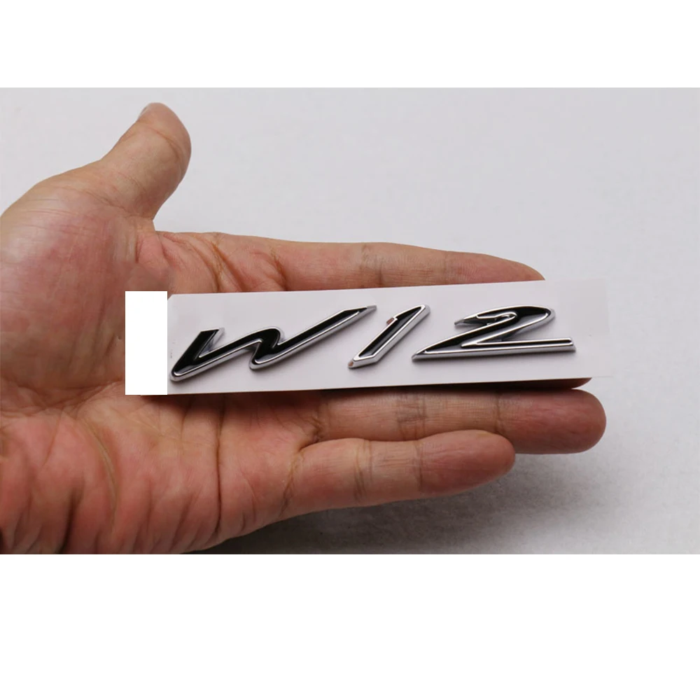 

Для Bentley Continental GT/летающее боковое слово логотип заднее окно логотип заднее крыло логотип W12 V8S 3W8853675 наклейка на кузов автомобиля