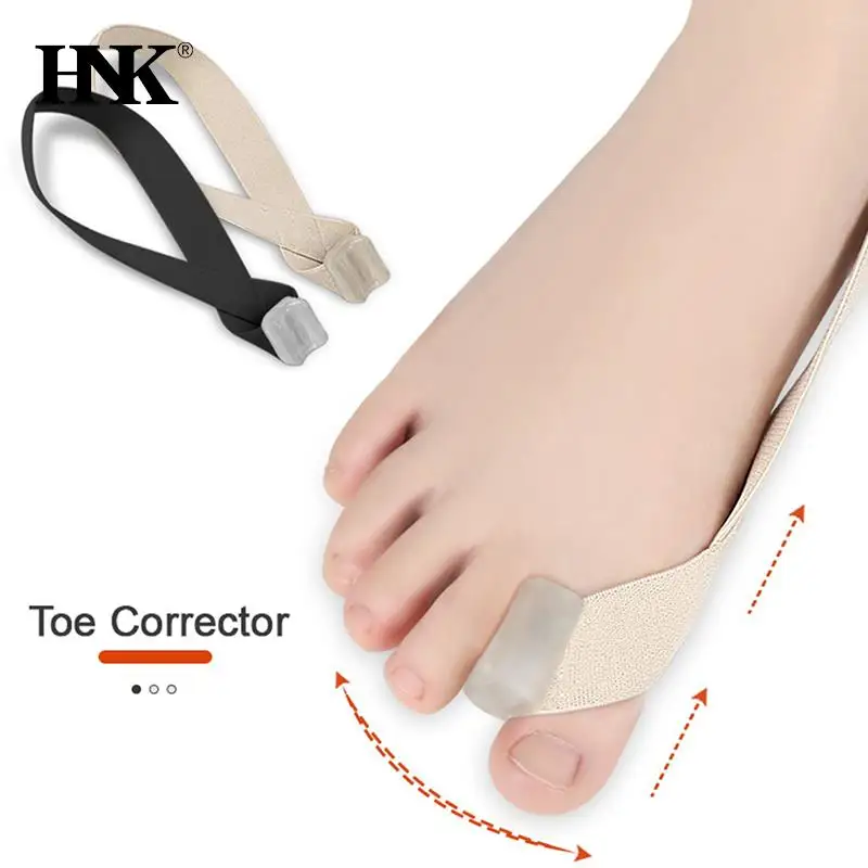 

1pcs Toe Separator Hallux Valgus Bunion Corrector Hammer Toe Straightener Foot Pain Relief Orthopedic Pedicure Tools Foot Care