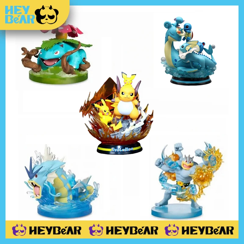 

Эволюционная фигурка покемона, райчу драгонит, Mewtwo, Charizard, blastise, Venusaur, светящиеся Аниме фигурки, модель, декоративные игрушки, подарок