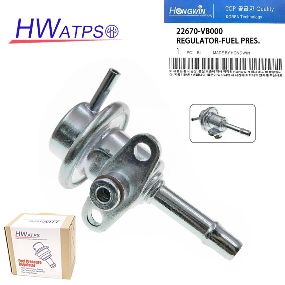 

HWATPS для Nissan патруль Y61 GU 4.5L бензиновый TB45E 1997-2001 регулятор давления для впрыска топлива 22670VB000 22670 VB000 22670-VB000