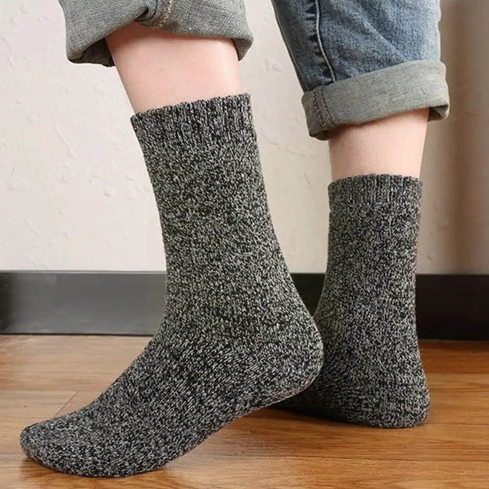 

3 Pairs Winter Unisex Men Super Thick Warm High Quality Thermosocks Hair Socks Harajuk Casual Wool Rabbit Cotton Women Retr E6y3