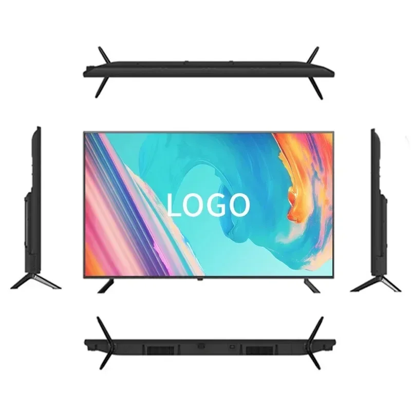 Фото 32-дюймовый Android Smart TV 1080P Full HD LED LCD телевизор с Wi-Fi, HDMI, USB, AV, поддержкой глобального напряжения 100-240В, ультратонкий, для дома и отелей. №2