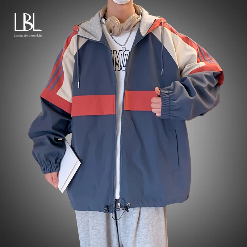 

LBL Men Fashion Jackets 2022 Trend Korean Version Men's Coat Street Hip Hop Jacket Spring Baseball Jacket Men's Casual Overcoats
