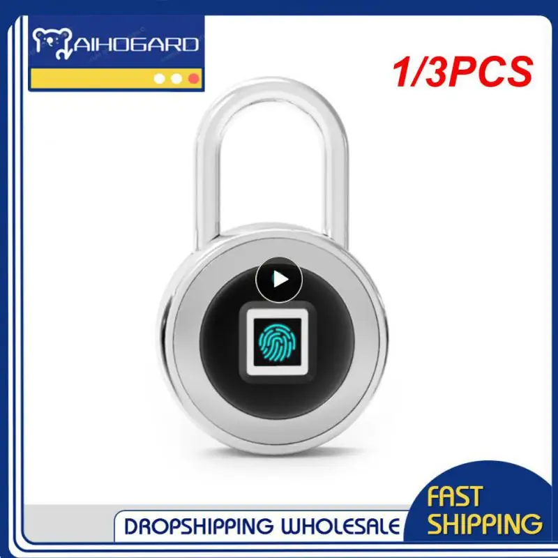 

1/3PCS Tuya Smart Fingerprint Padlock Electronic Door Lock Smart Life APP Remote Unlock Waterproof Security Protection