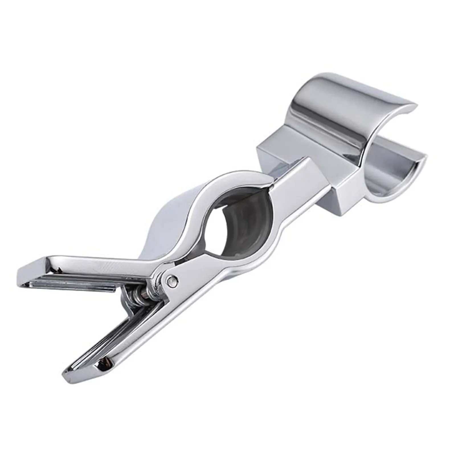 

Нержавеющий нескользящий регулируемый держатель для душевой лейки, зажим для дома, гостиницы, ванной комнаты, цинковый сплав, универсальная сменная вращающаяся