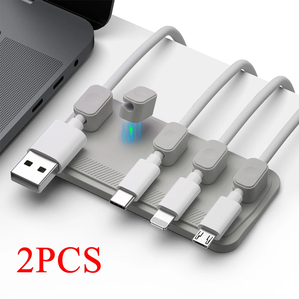 

Магнитный органайзер для кабелей