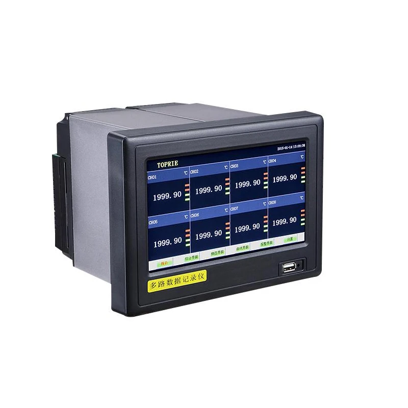 

16 channel paperless chart logger Universal input Paperless Data Logger Recorder wholesale