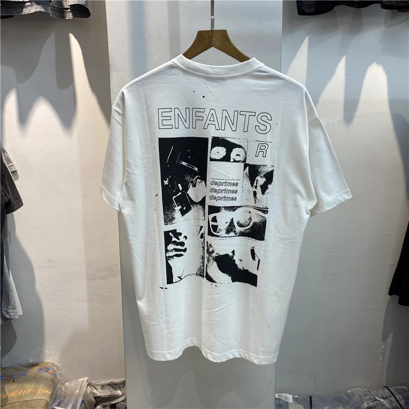 

High Quality ERD Fashion T Shirt Men 1:1 Women Streetwear T-shirt Casual E.R.D Oversized Shirts Vintage Tees Mens Clothing