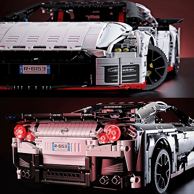 Технический конструктор Sy8882 для спортивного автомобиля модель суперавтомобиля
