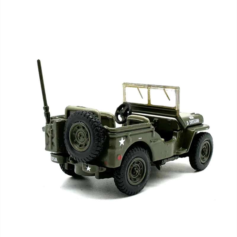 Модель литая армейского внедорожника масштаб 1:76