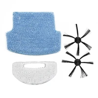 2pcs side brushes filter mop cloth replacements for isweep s320 vacuum cleaner sweeper parts accessories