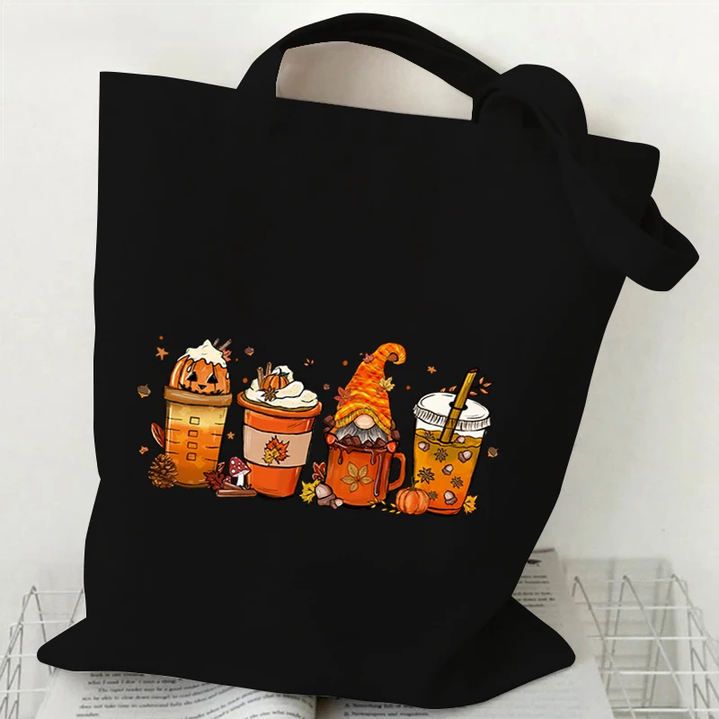 Женские холщовые сумки Wicked Gothic Coffee женская многоразовая сумка для покупок