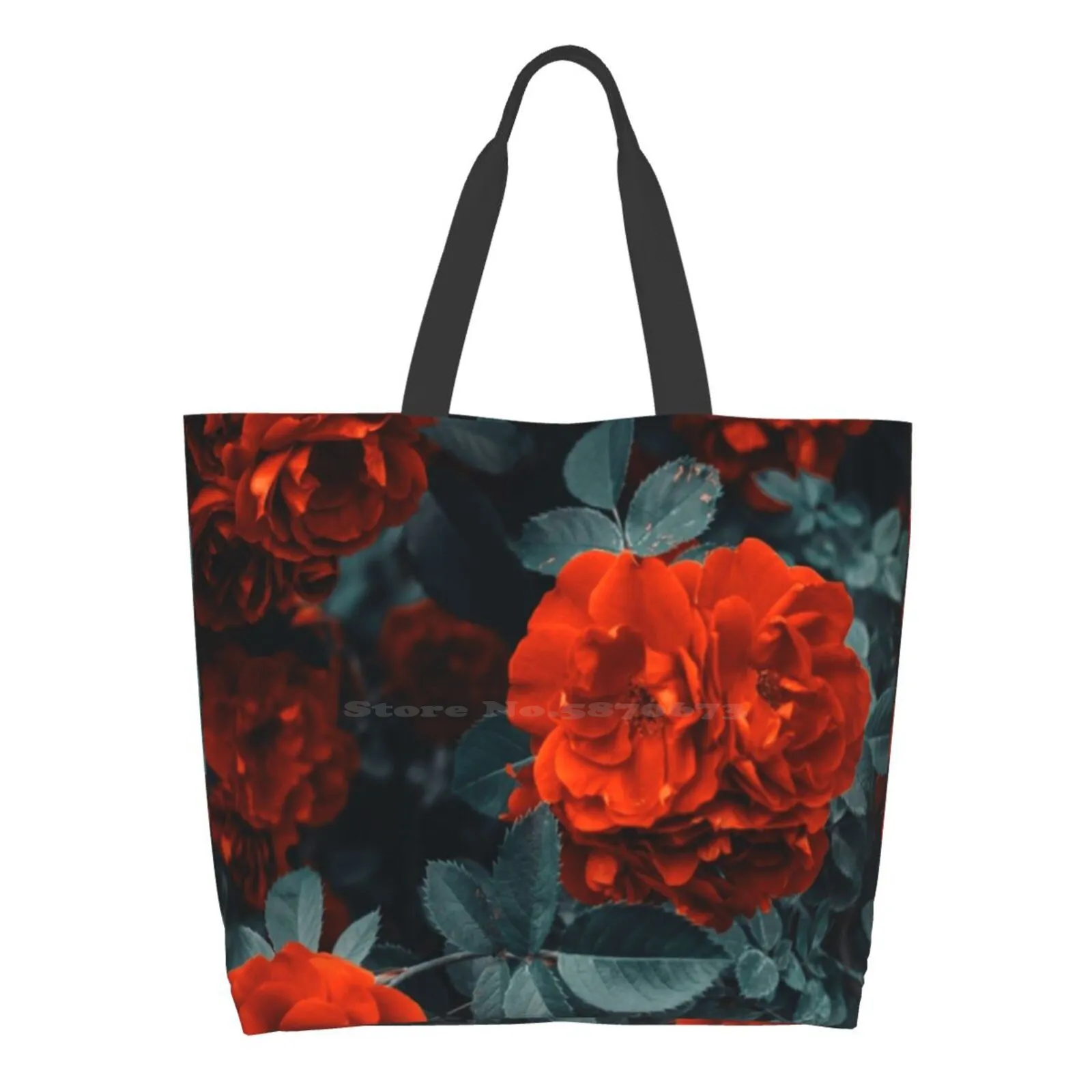 

That Hides The Nose And Mouth Reusable Household Tote Bags Storage Bags But Not The Personality Consists Of Two Layers Of Soft