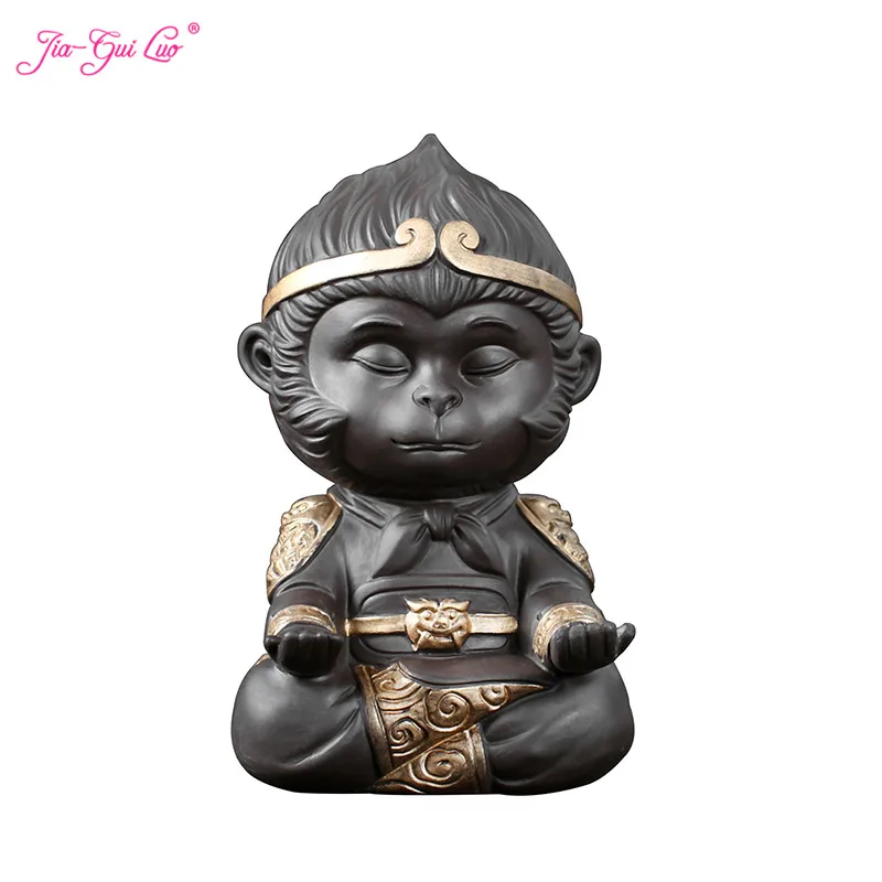 JIA-GUI LUO Фиолетовый Глиняный чай с обезьяной Король Чай для домашних животных