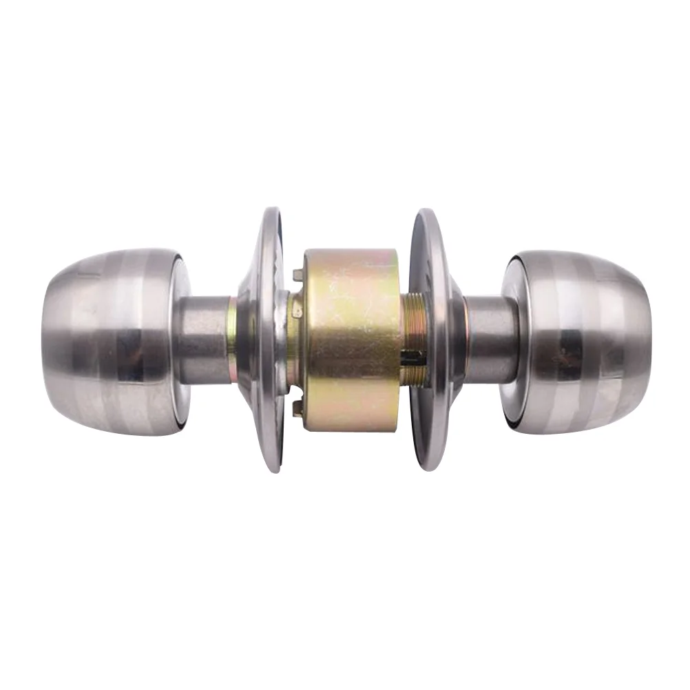 

Ball Keyed Entry Door Knob Lock Set with Three Keys Knobset for Bedroom Bathroom Handle