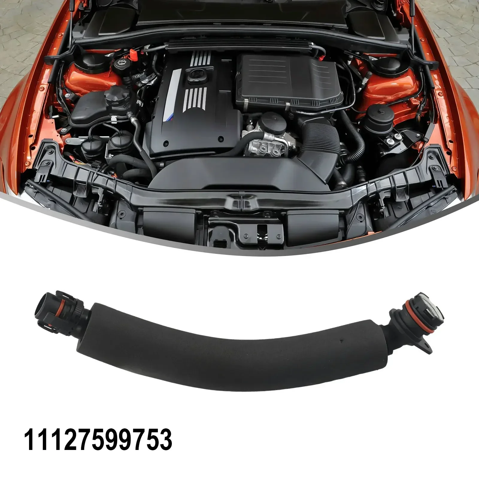 

Шланг на вентиляционное отверстие для BMW серии 1/2/3/4 11127599753, выпускная труба для головки цилиндра ABS, сменная Выходная Труба для двигателя