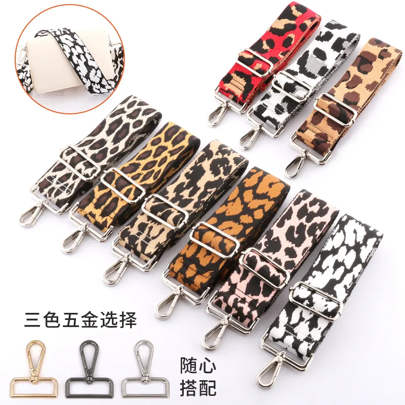 

Нейлоновая Фотосумка 5 см регулируемая леопардовая сумка с ремешком женская сумка через плечо