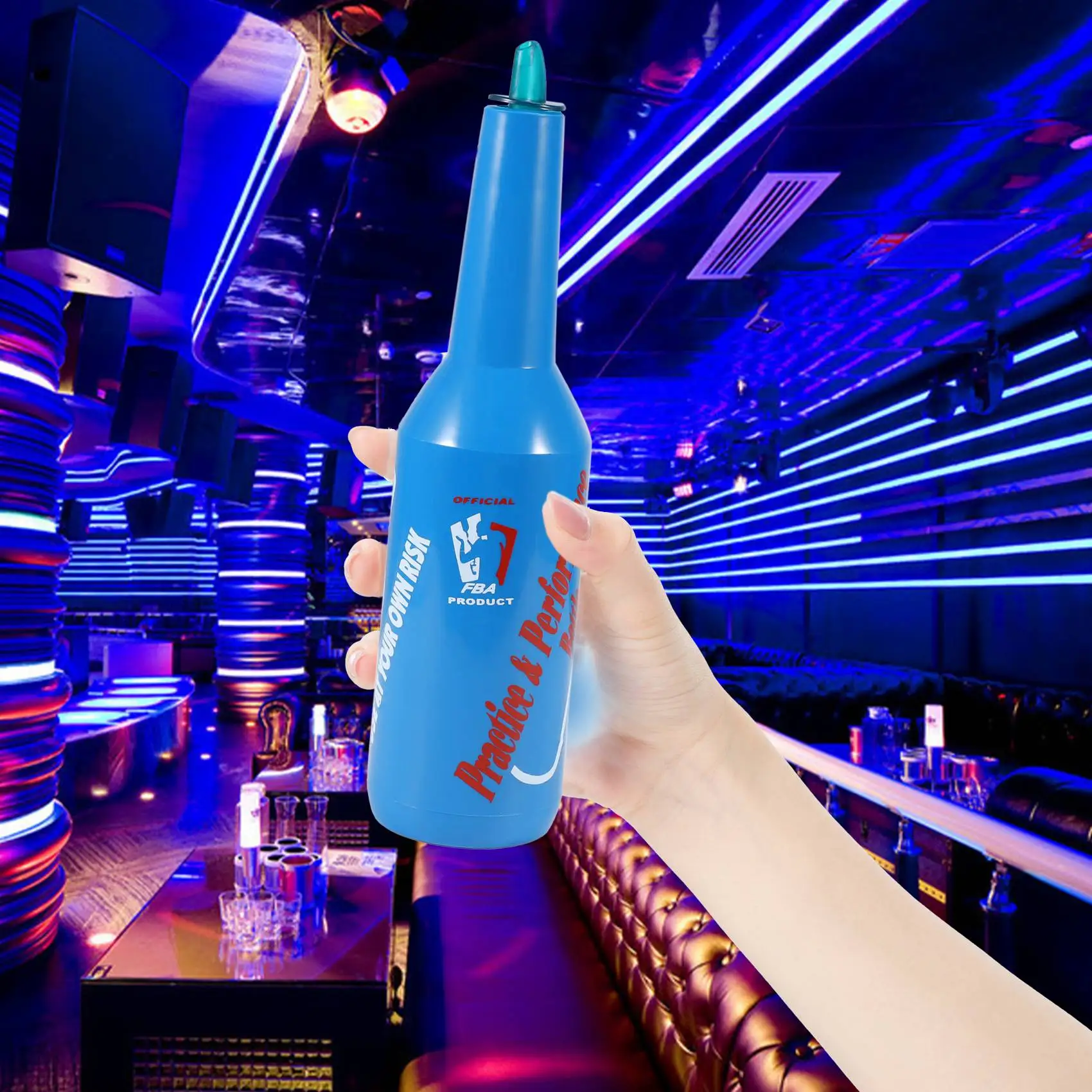 Флуоресцентный барный стеллаж для тренировок